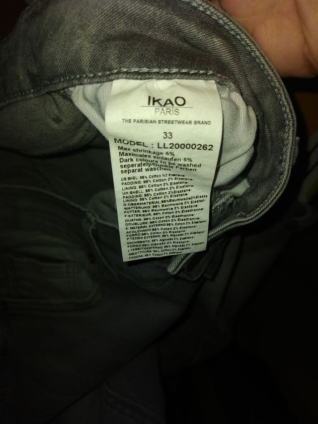 Pantalon denim flare