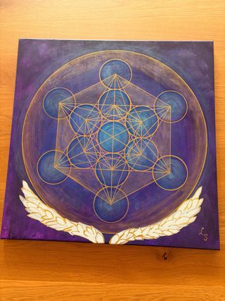 Cuadro Metatrón Geometría Sagrada