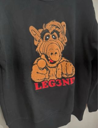 Sudadera Negra Alf LEG3ND