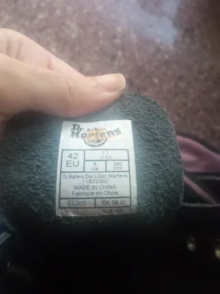 Stivali Dr. Martens taglia 42 neri 