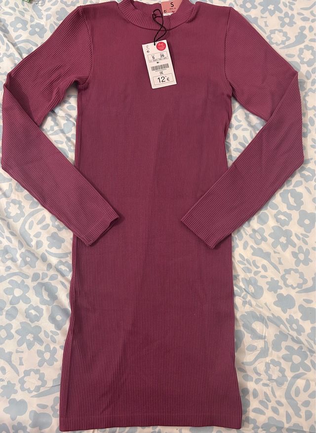 Vestido rosa Lefties Talla S