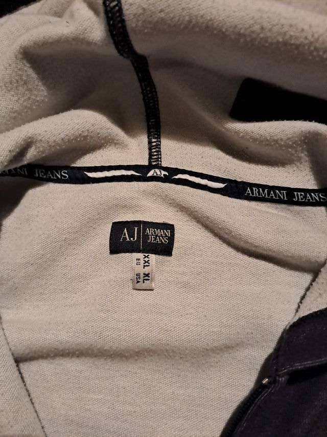 Felpa Armani Jeans con cappuccio