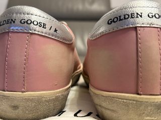 Golden Goose Superstar Donna Rosa Silver