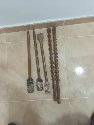 Brocas y punteros para martillo