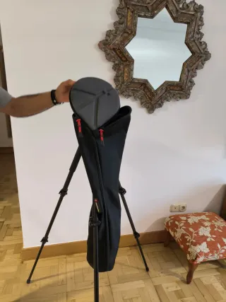 Trípode Manfrotto 190XPROB con funda