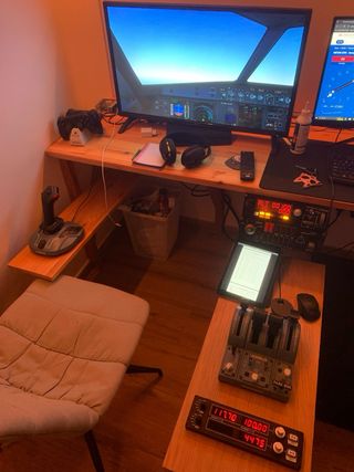 Simulador de vuelo Airbus