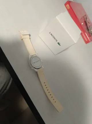 Reloj Lacoste Blanco Deportivo