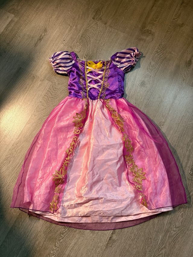 Disfraz Princesa Ranpunzell Talla 7-8 años
