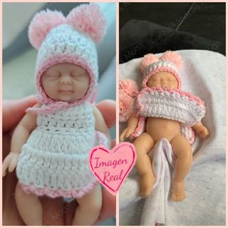 Bebé reborn silicona flexible 