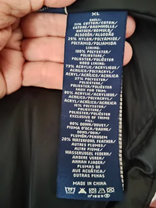 Chaqueta Bomber Ralph Lauren Negra