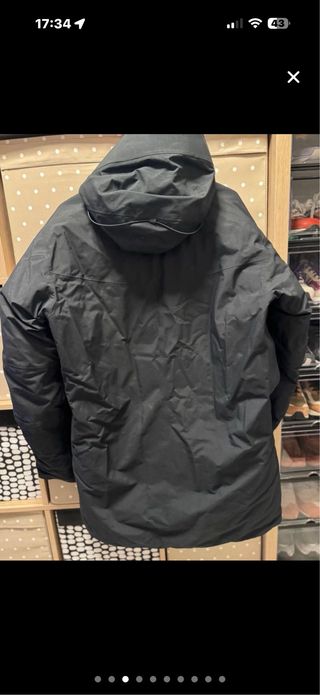 Chaqueta Haglofs Gore-Tex Pluma Negra Talla L