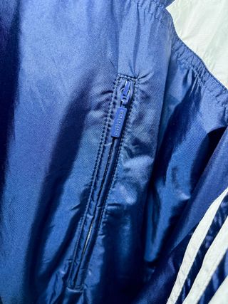 Adidas Vintage 90s Y2K Track Jacket Azul