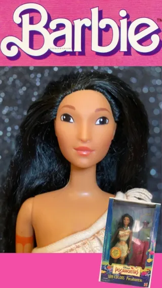 Pocahontas Sun Colors 1995 Barbie