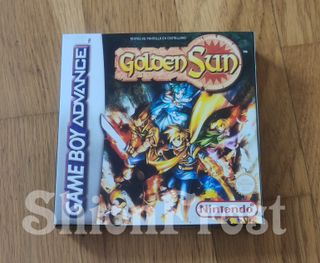 Cajas Golden Sun Game Boy Advance