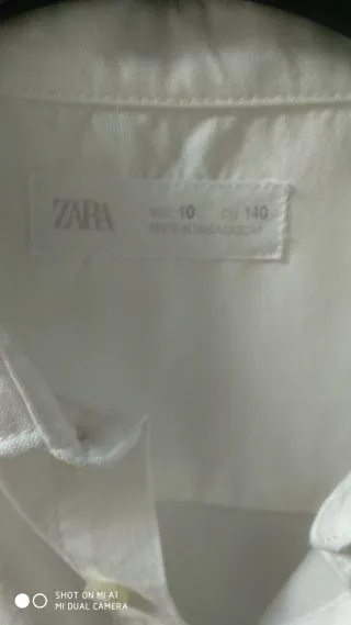 Camicia bianca maniche lunghe