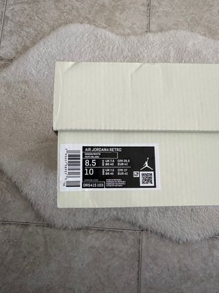 Air Jordan 4 Retro Verde Pino Taglia 42