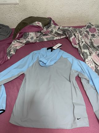 Chaqueta Nike Tech Fleece Azul/Gris Talla S