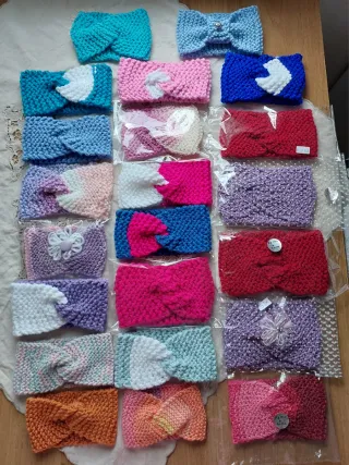 Fasce lana fatte a mano