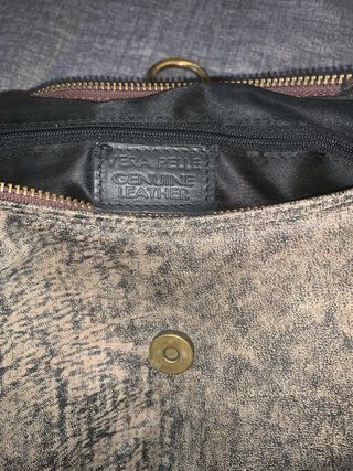 Borsa vintage vera pelle Longobardi