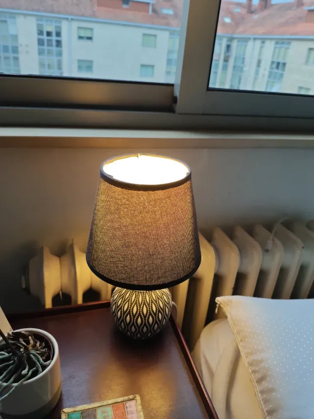 Lamparita de noche cerámica