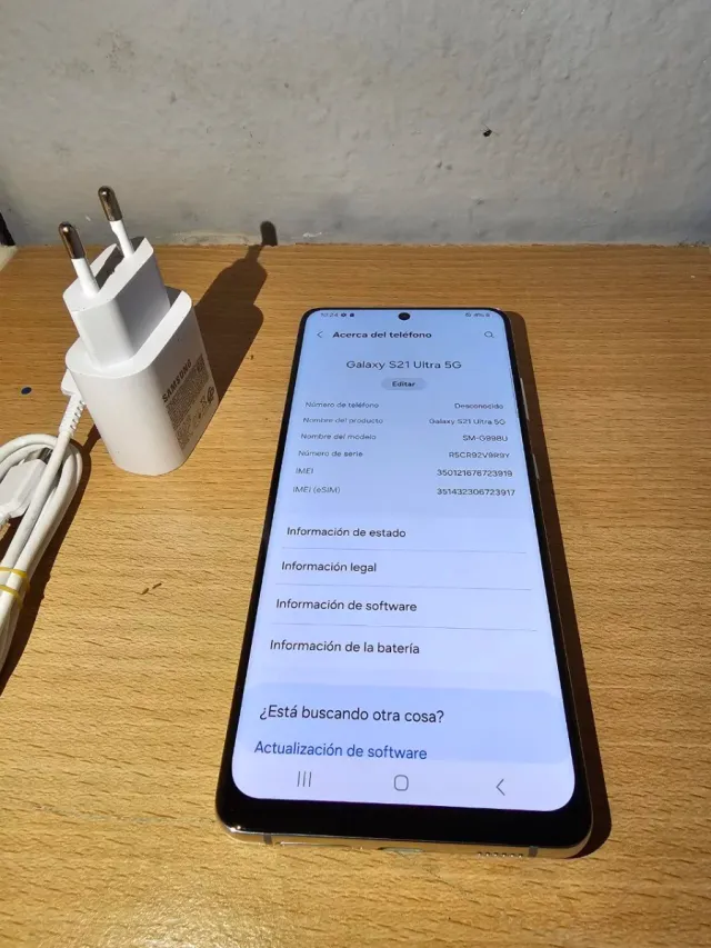 2 Samsung Galaxy S21 Ultra (Preto e Prata)