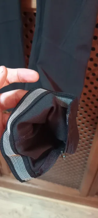 Pantalones largos running Nike negros