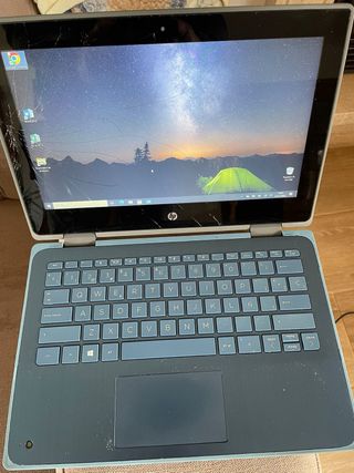 Portátil HP Azul/Gris