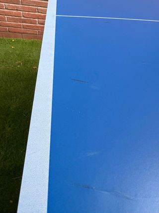 Mesa de ping pong azul artengo