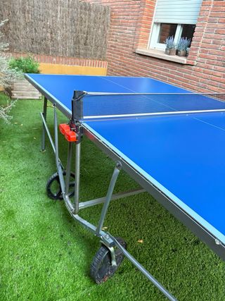 Mesa de ping pong azul artengo
