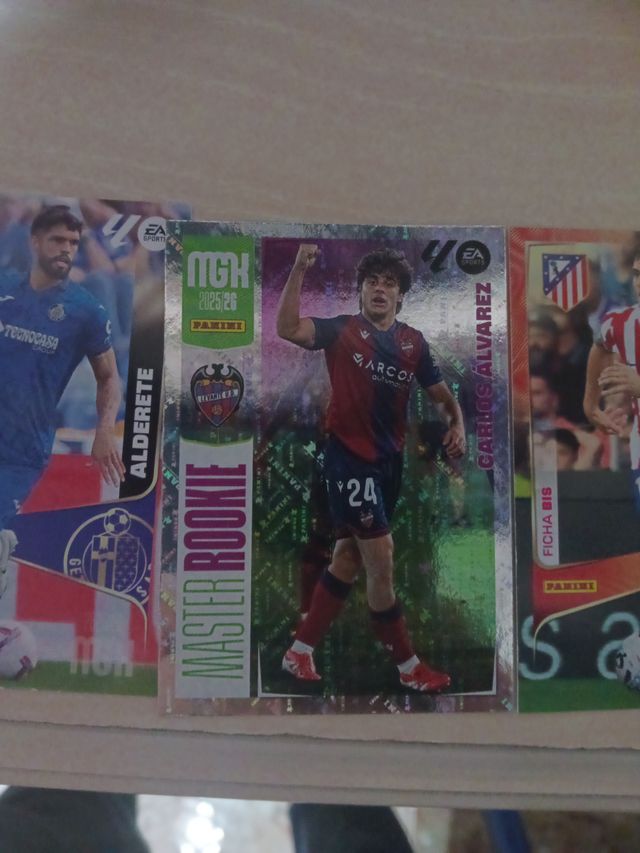 Lote Cartas Fútbol Panini