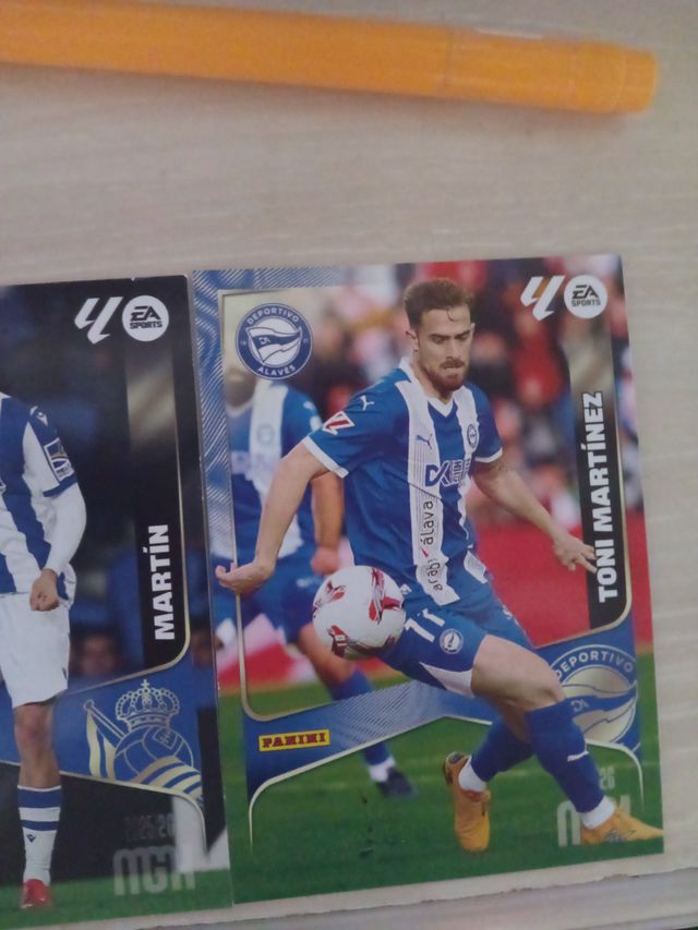 Lote Cartas Fútbol Panini