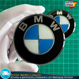 X2 Emblemas BMW 65mm Aluminio Coche o Moto