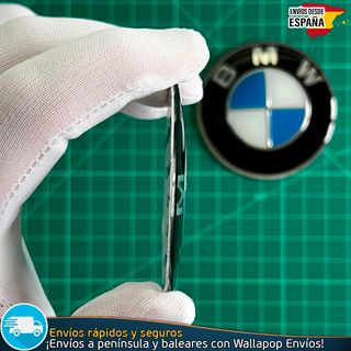 X2 Emblemas BMW 65mm Aluminio Coche o Moto