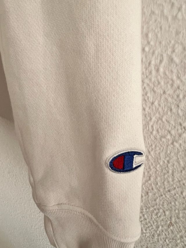 Sudadera Champion Talla S Blanca