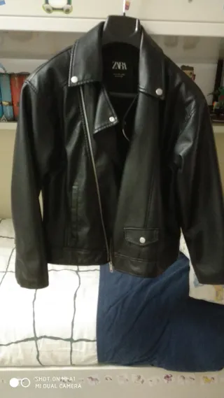 Giubbino in pelle ZARA