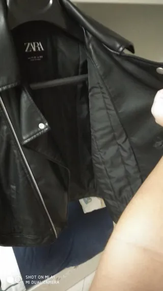 Giubbino in pelle ZARA