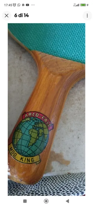 Gioco vintage ping pong ARCO F.A.L.C.