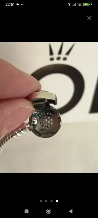 Pulsera Dos Tonos Dorado Logo