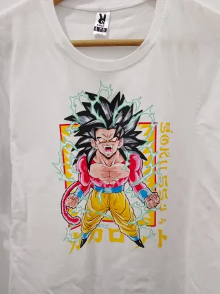 Camiseta Goku super Saiyan 4 