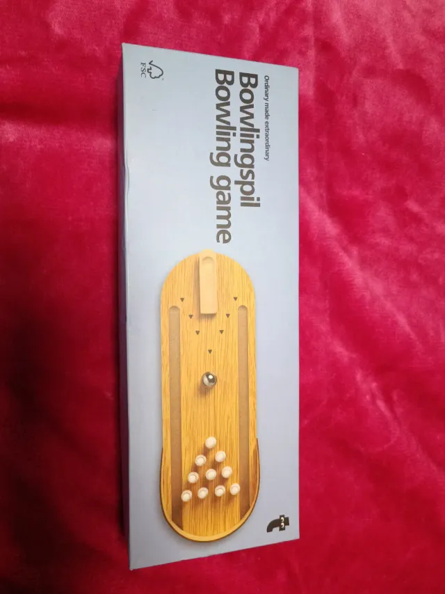 Juego de Bolos de Madera