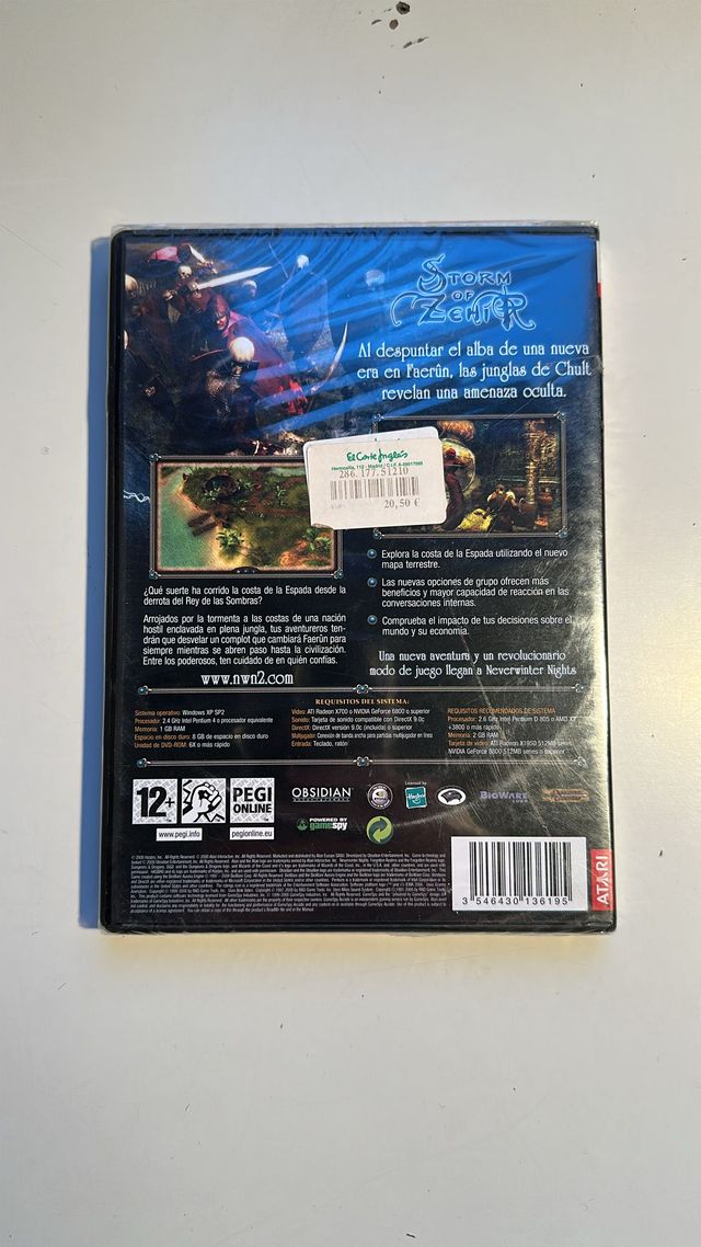 Neverwinter Nights 2: Storm of Zehir Expansión PC