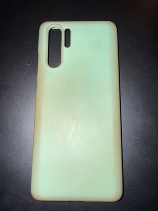 Custodia in silicone blu per Huawei P30 Pro