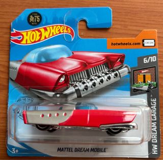 Hot Wheels Mattel Dream Mobile 75 Aniversario