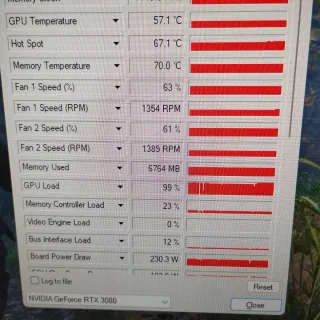Tarjeta Gráfica Gigabyte RTX 3080 Gaming OC 10GB