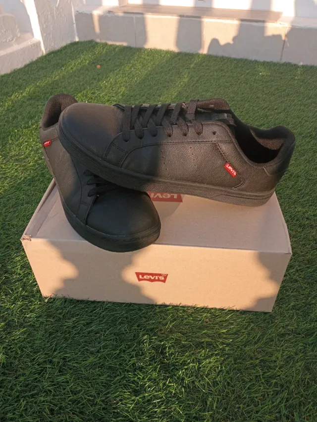 Zapatillas Levi's Hombre Negras