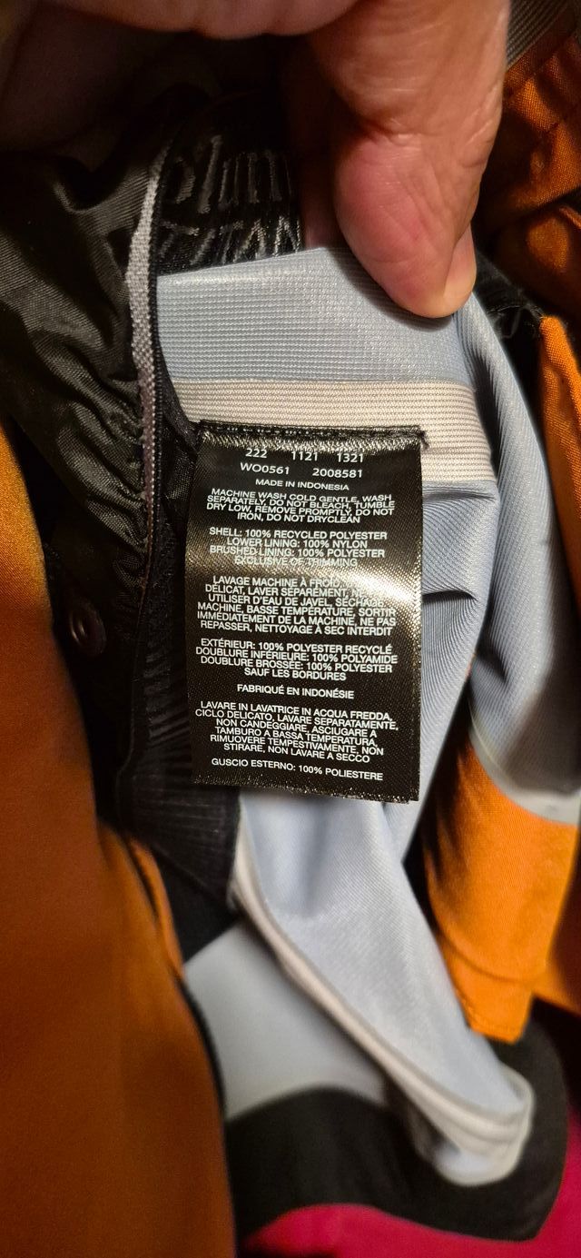 Chaqueta Columbia Titanium Platinum Peak 3L Talla