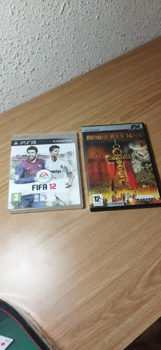 Imperium PC y FIFA 12 PS3