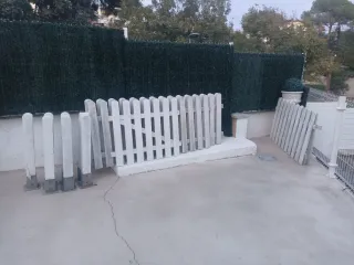 Vallado madera 0.80 altura