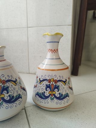 2 Caraffe Deruta dipinte a mano