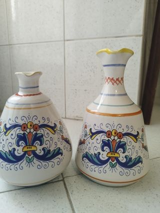 2 Caraffe Deruta dipinte a mano